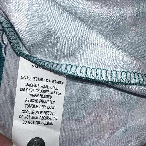 Greyson Wolf Slayer Polo Shirt Mens Large Dragon Print Golf Performance - Picture 6 of 8